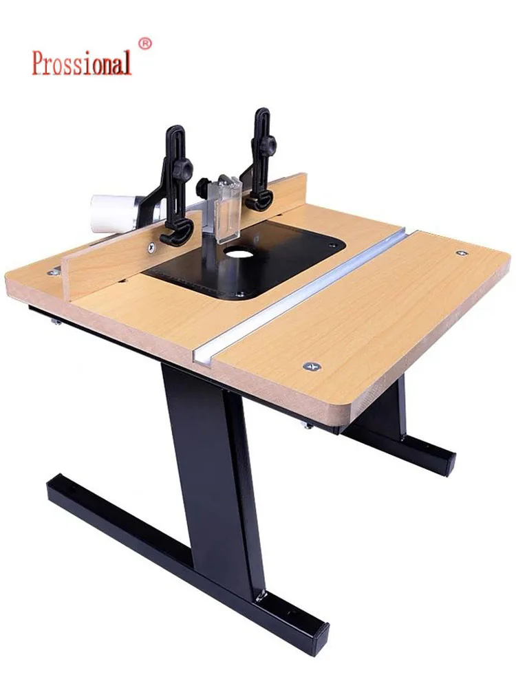 Flip-chip electric wood milling and trimming machine multi-function woodworking table small household mini engraving machine