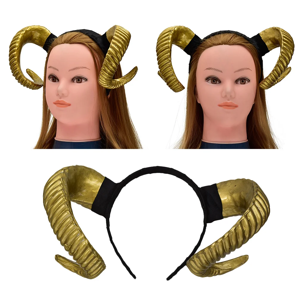 Dog Snacks Claw Headband Child Christmas Hair Bands Sheep Horns Cosplay Accessories