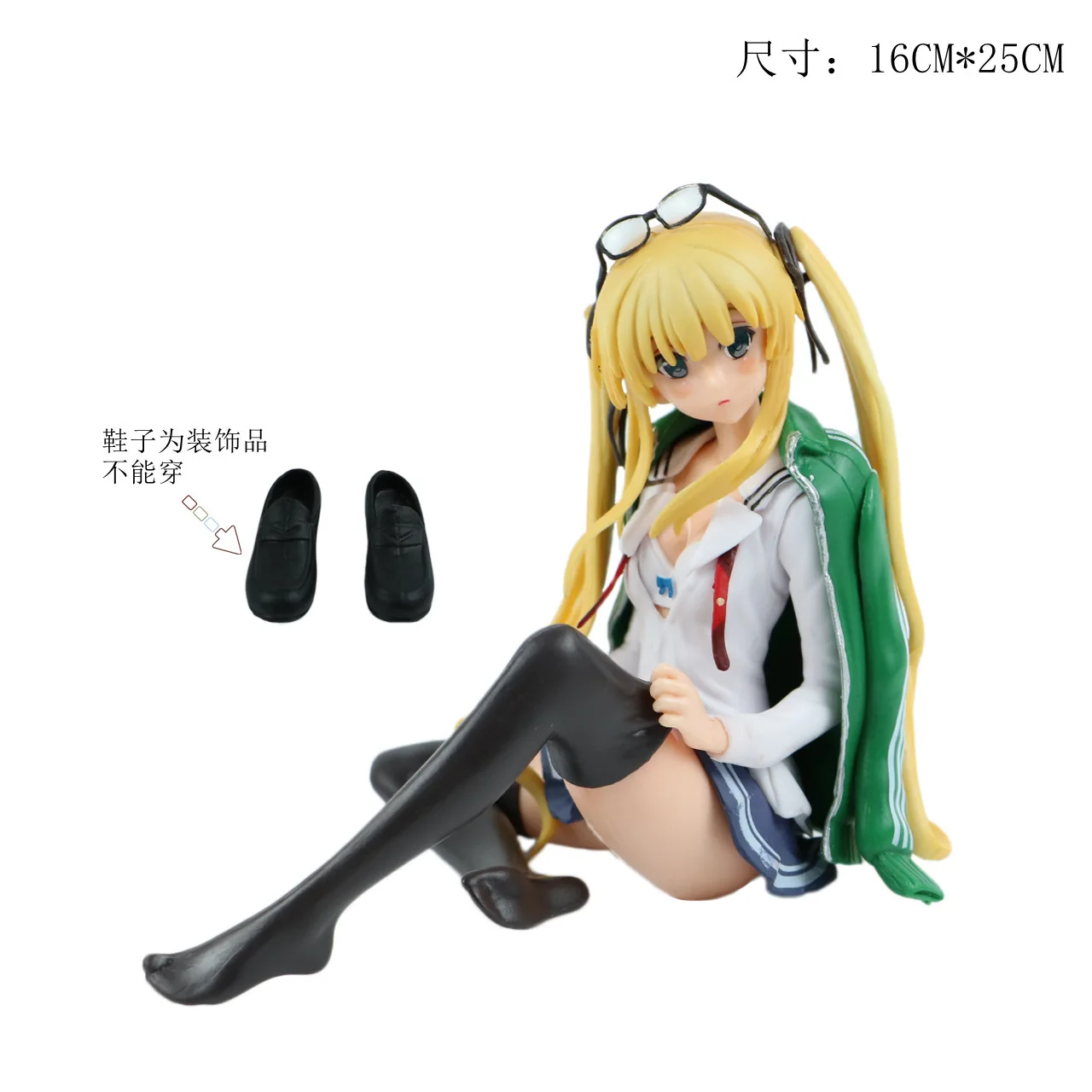 Tableau d\'affichage de voiture Anime Prada, posture assise, figurines d\'action de fille sexy, modèle de dessin animé, décor de véhicule, accessoires