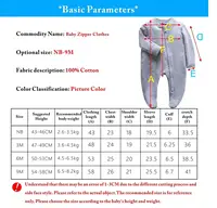 Newborn Baby Footed Sleepwear, Cotton, White, Soft, Zipper, One Piece Pajamas, Newborn Clothing, 0-12 Months 6