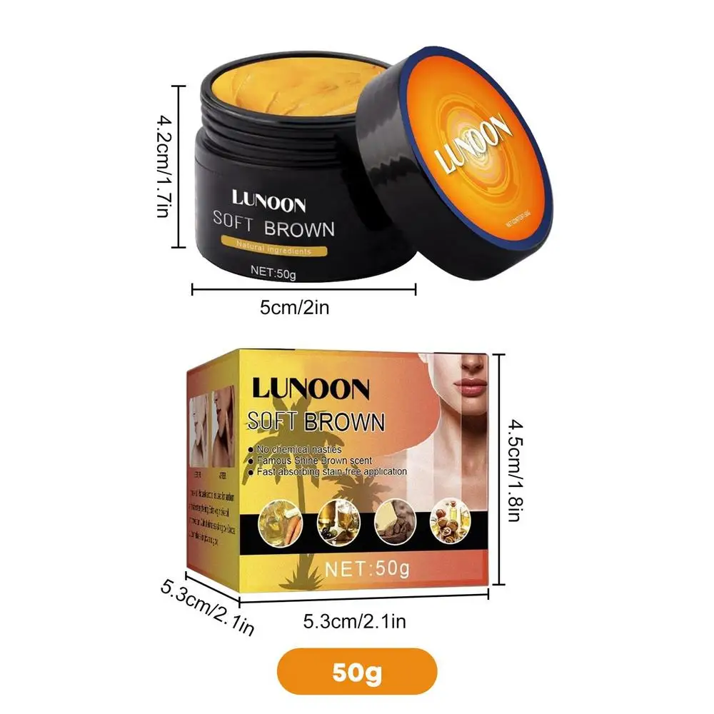 Self Tanning Bronzed Lotion 50g Natural Accelerator Sunless Tanner