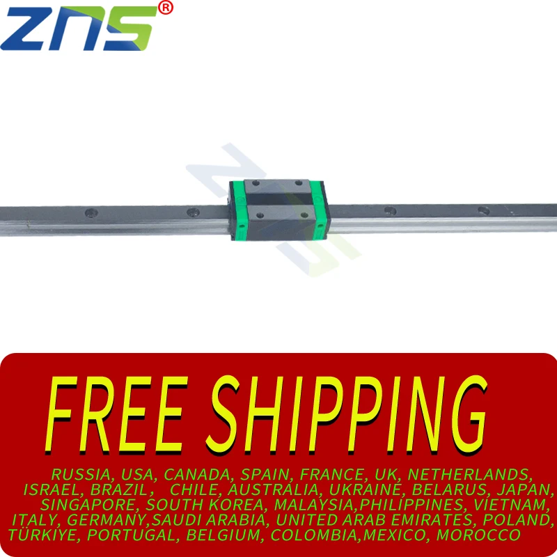 

Linear guide rail 150-1600mm one guide rail with one sliding bearing seatEGH15CA/EGH20CA/EGW20CC/EGH25CA/EGW25CC/EGH30CA EGW30CC