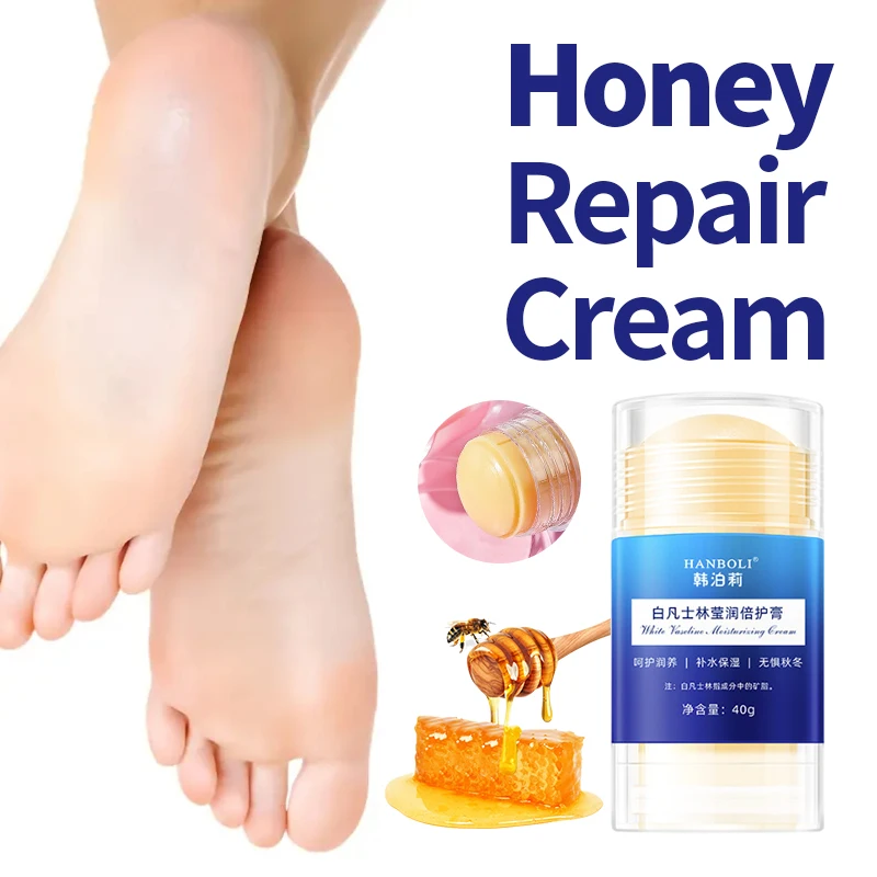 

Anti Crack Foot Cream Drying Cracked Feet Repair Care Hand Heel Dead Dry Skin Peeling Removal Moisturizing Emollient Mask 40g