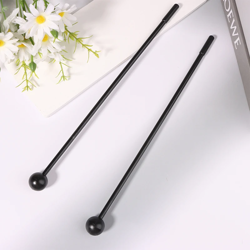 2Pcs 28cm Percussion Drum Sticksmallets Drumsticks Adults Stick Mallet Rhythm Rubber Kids Stick Mallet Plastic Instrument