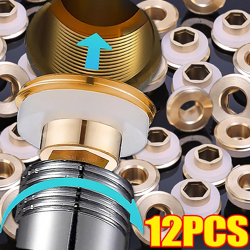 UniversalFaucetQuickSealBrassWashersSiliconeInterfaceFaucet