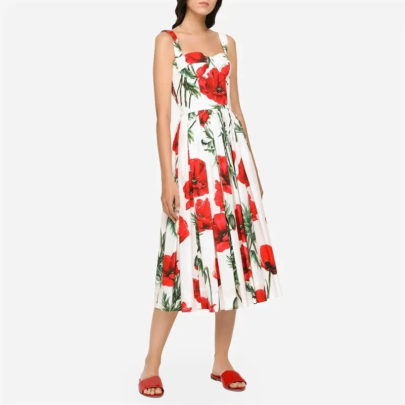 

2023 Summer Women's 3D Printing Tights Women's Sexy Studius Dress Y2K Clothing New High -quality Big Dajiu, Long Skirt fraf bra