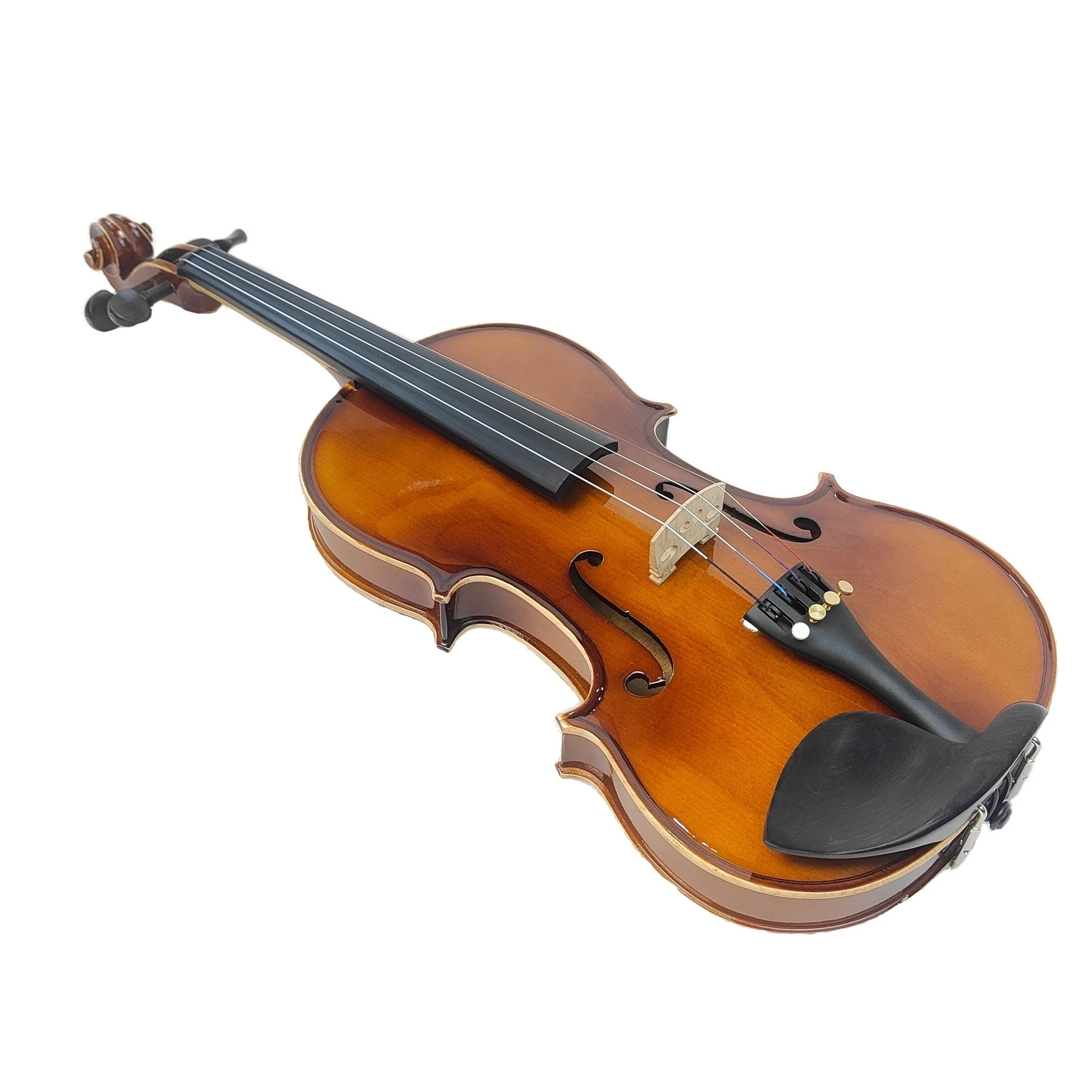 Senior Handmade Violin Professional Solid Spruce 4/41/4 Senior Junior Violin Equipment (MBSMQ01)