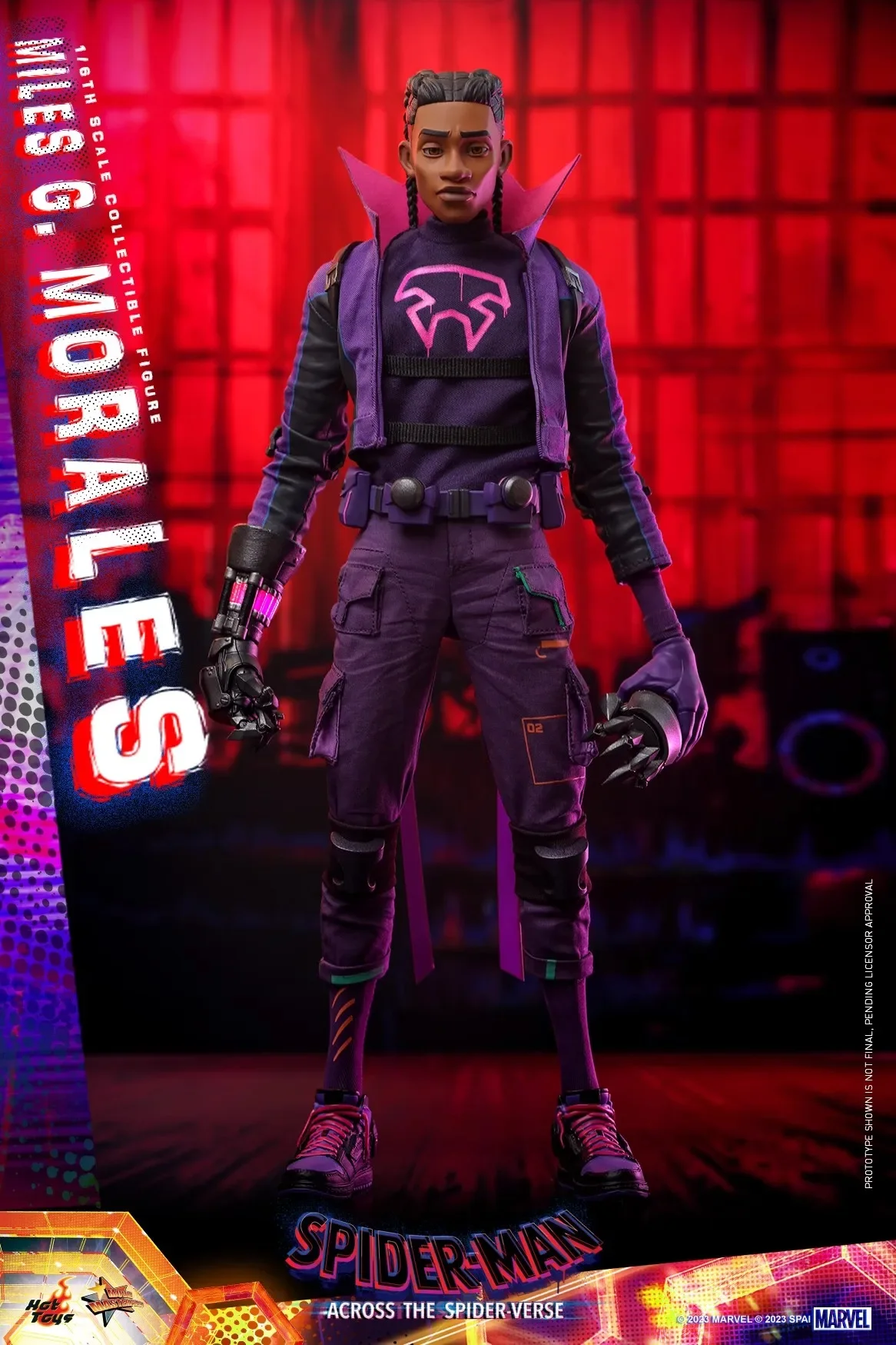 ホットトイズ 1/6 スパイダーマン マイルス・G・モラレス MMS725 Hot Toys HT MMS725 SpiderMan Miles G Morales 1/6 Action