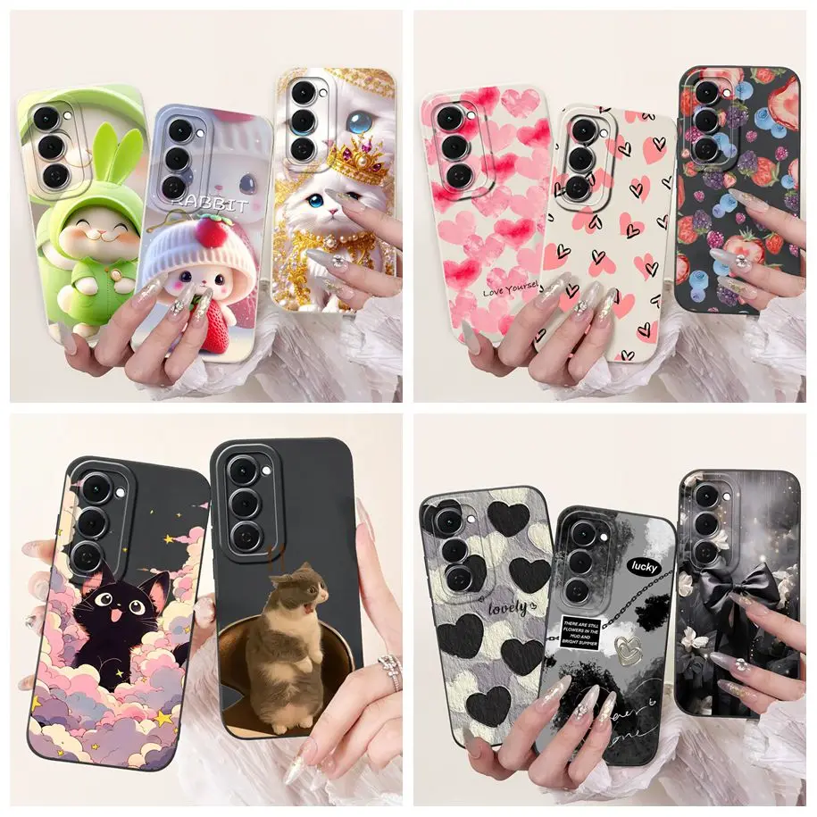 Creative 2025 Cartoon Soft Silicone Phone Case