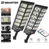 Outdoor Solar LED Lights Waterproof 8000 Lm Super Bright Wall Lamp With Motion Sensor Remote Control Garden Street Light 1