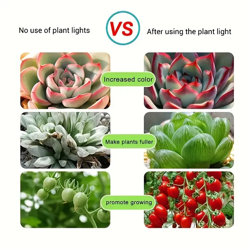 LED Grow Light USB Power Supply for Plants Flowers and Vegetables