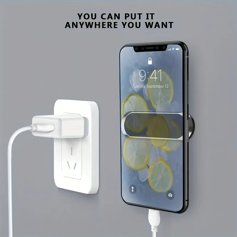 Magnetic Phone Mount with Metal Plates