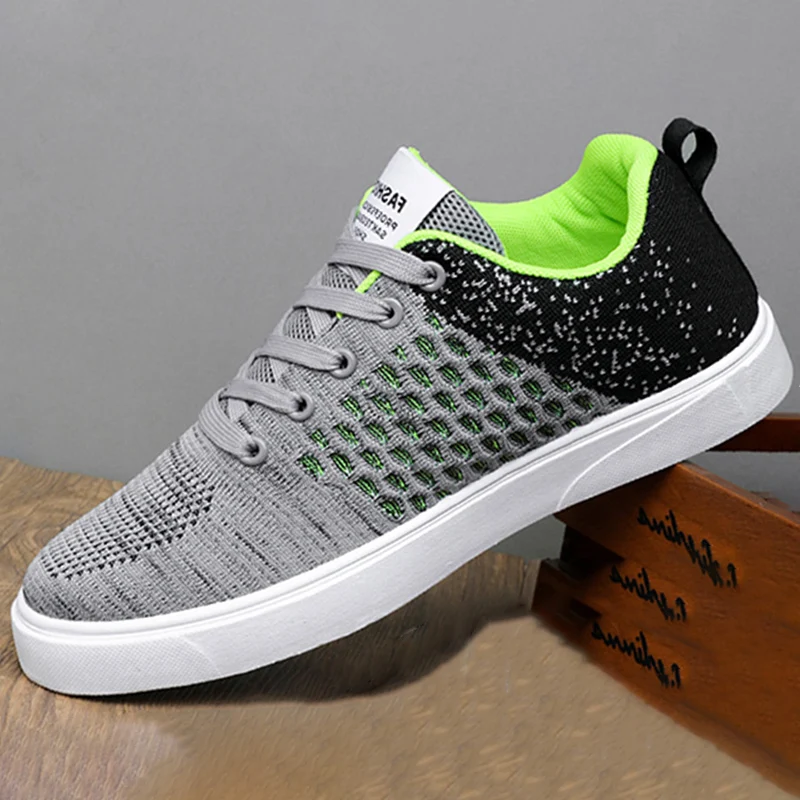 Cheap Jordan Shoes Men's New Sneakers Casual Shoes Fashion Vulcanized Shoes Comfortable Running Tennis Non-slip Elastic Mesh Breathable Male Shoes