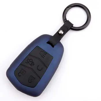 Custodia per chiave auto per Cadillac ATS CT6 CTS DTS XT5 Escalade ESV SRX STS XTS 28T ELR 2014 2015 2016 2017 2018 portachiavi - Custodia per chiave auto per Cadillac ATS CT6 CTS DTS XT5 Escalade ESV SRX STS