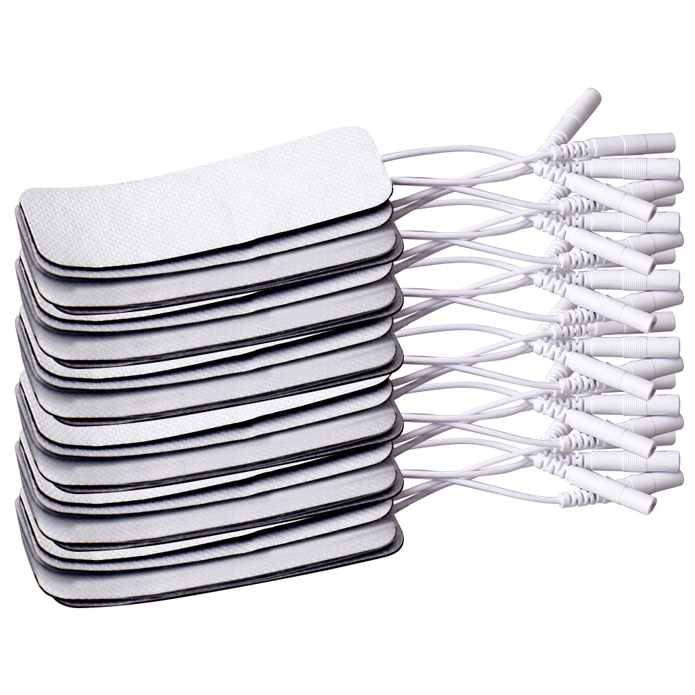 Electrode Pads TENS EMS Electrode Pads Electrode Stickers For Physiotherapy Massager Nerve Muscle Stimulator Conductive Gel Massage Patches