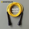 NEVERTOOLATE new material alloy tpu mix pvc  anti cold speed skip rope longer 3.2m cord  fitness crossfit  5.8MM ALLOY 1