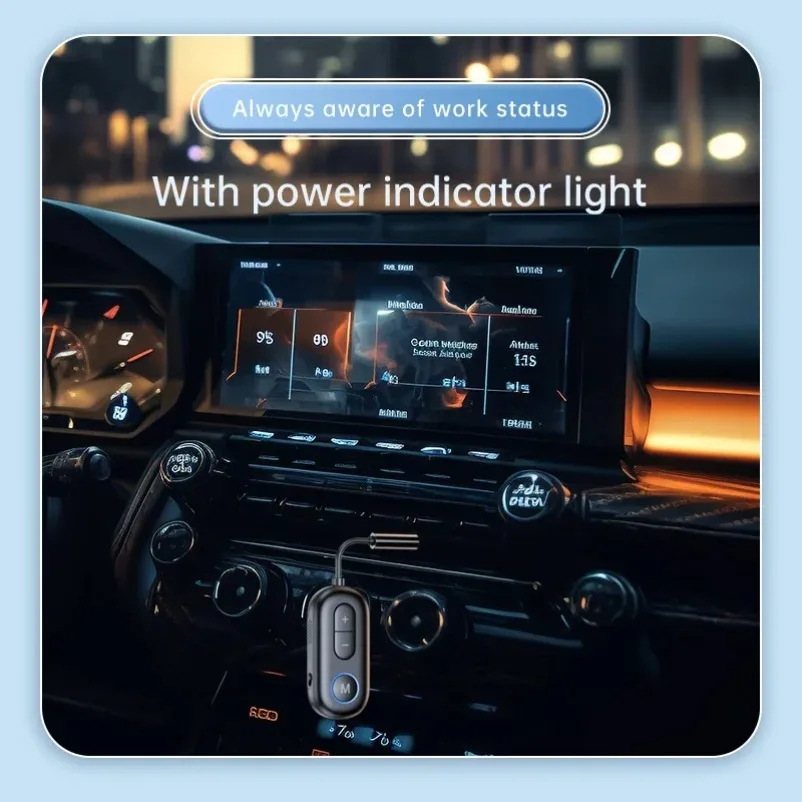 Bluetooth 5.3 Audio Adapter Receiver Transmitter for TV PC Car