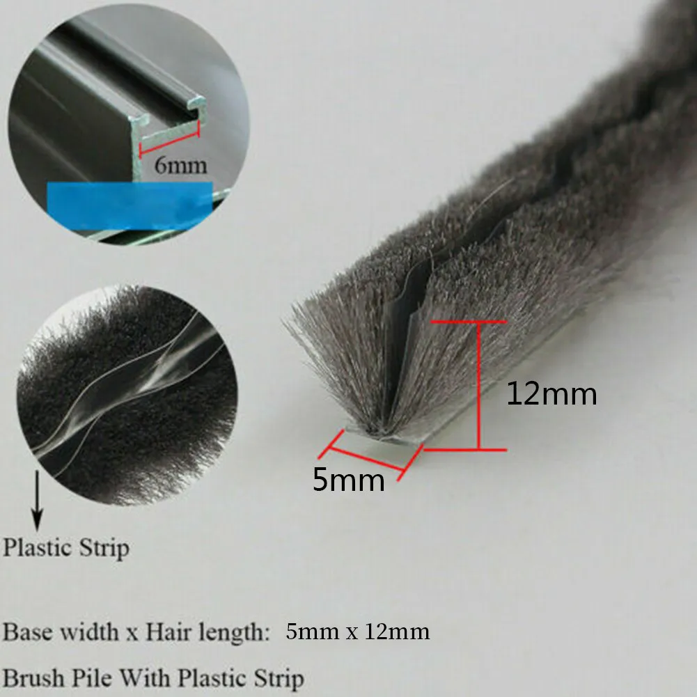 Hairy Seal Brush Seal Strip 10M
