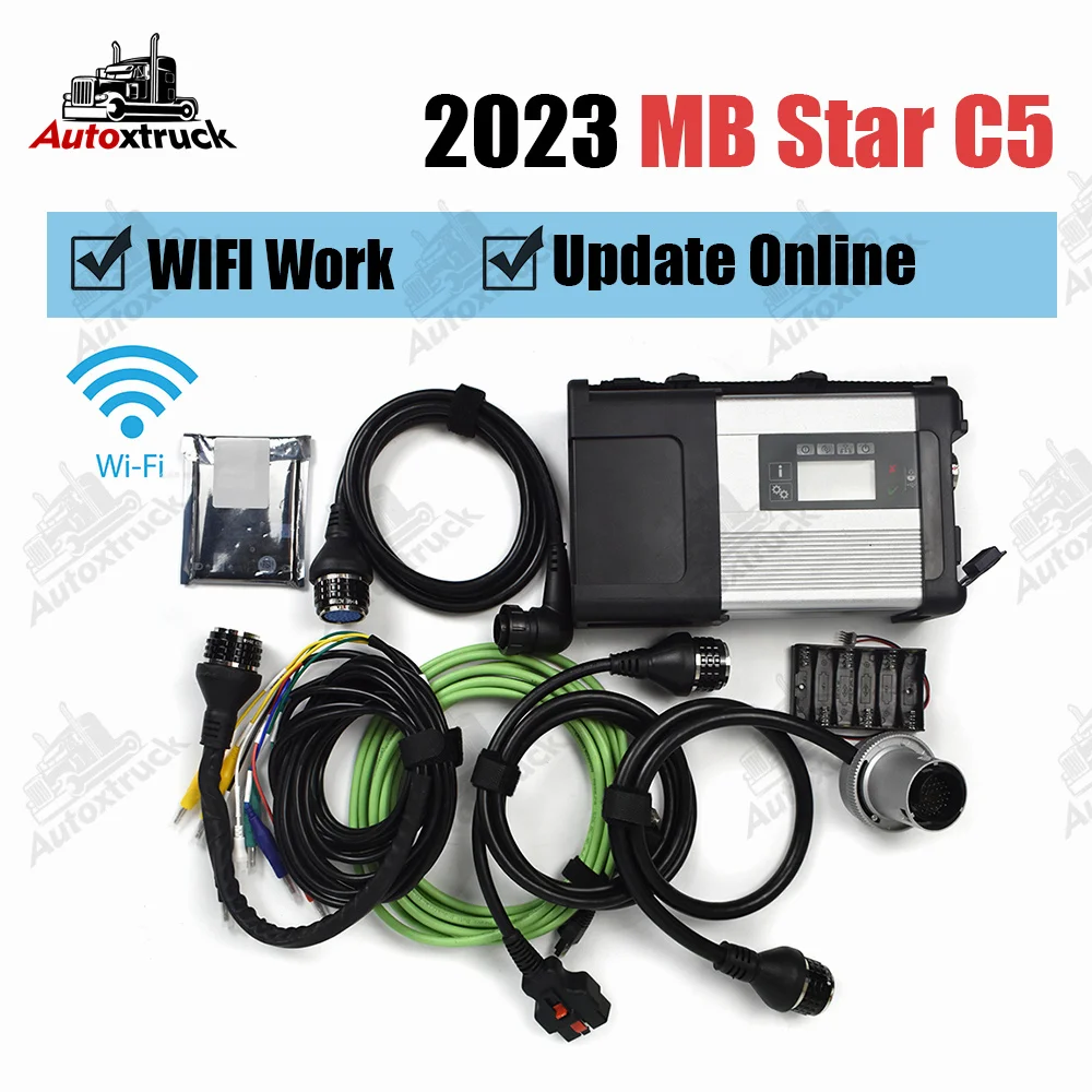 

Truck scanner Xentry MB SD Connect Compact 5 For MB STAR C5 Support Wifi Das Wis Epc Car Diagnosis tool