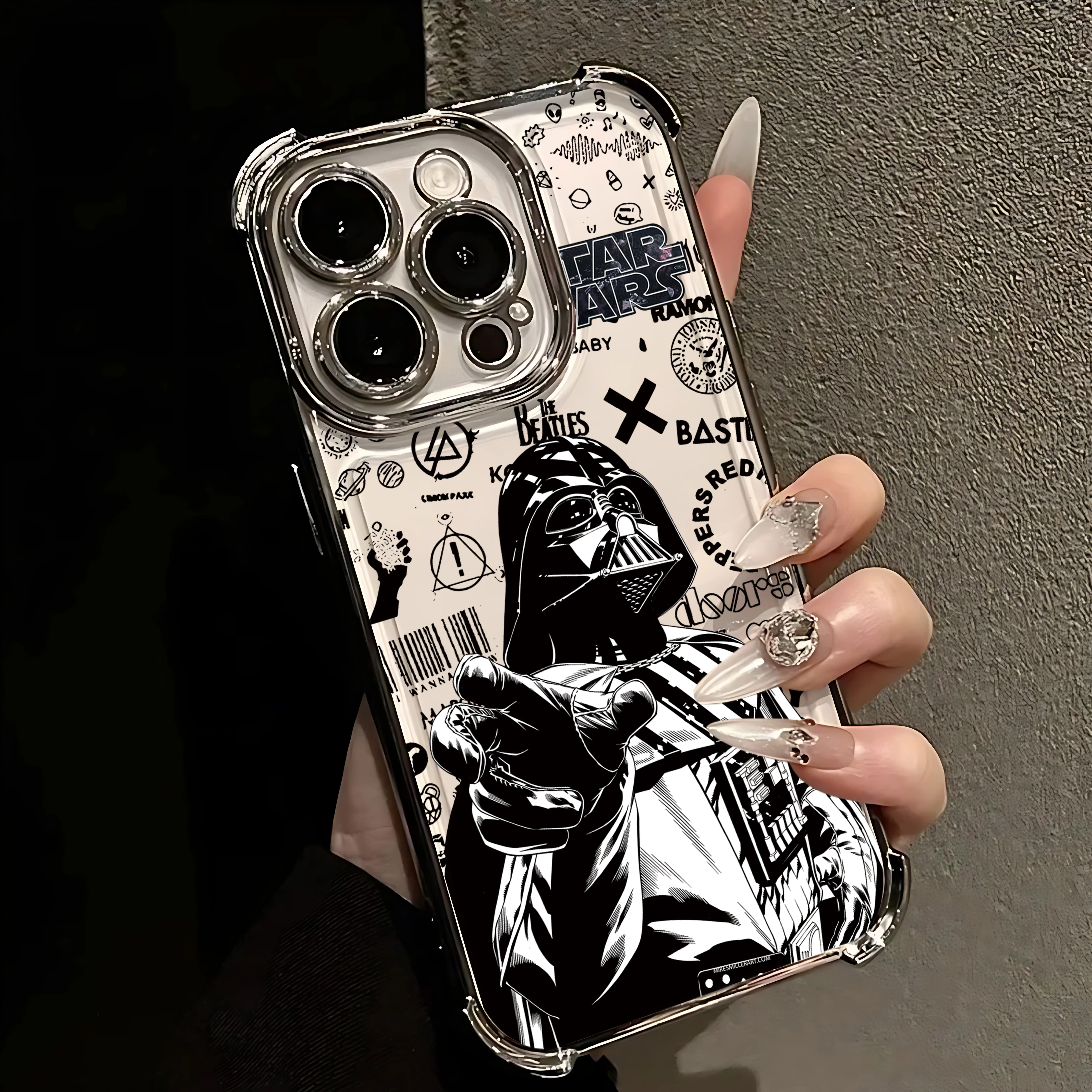Galactic Shield Anti-Fall Phone Case - Cool S-Stars War Design