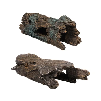 Reptile Tree Trunk Hideout 1