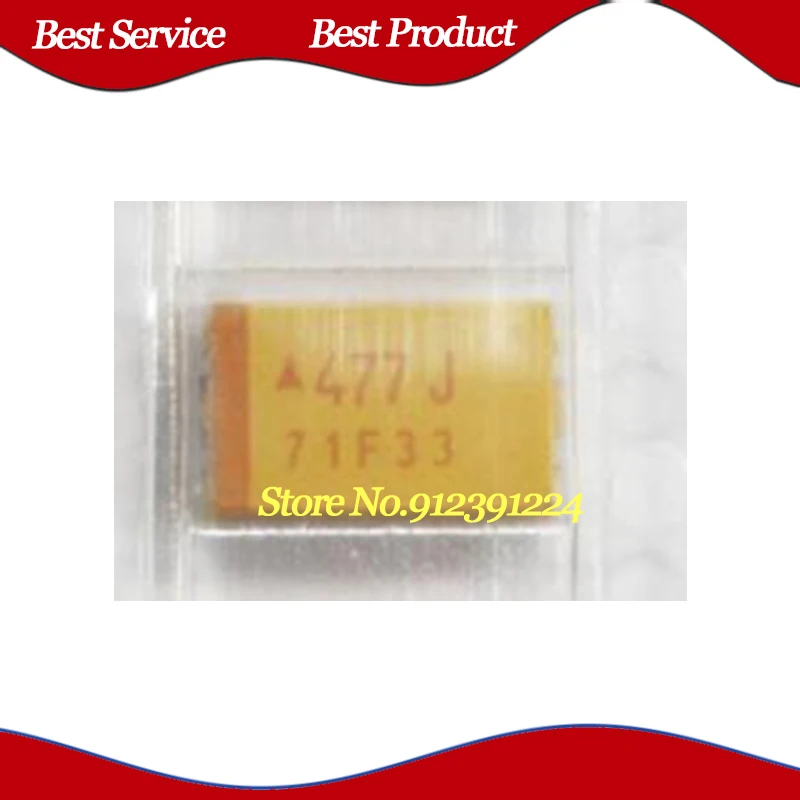 

10 Pcs TAJD477K006RNJ SMD New and Original In Stock