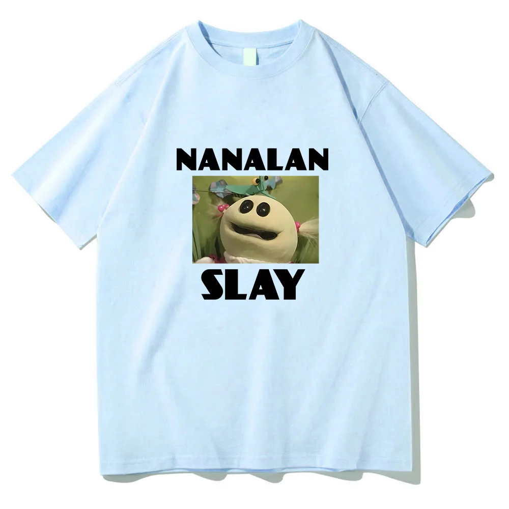 

Nanalan Who's That Wonderful Girl Tshirts TV Series Cartoon Cute Graphic Tee-shirt Short Sleeve O-neck Soft Girls T-shirt Cotton