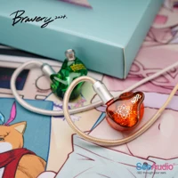 SeeAudio Bravery24 4Balanced Armature Hifi In-Ear Earphones  IEM with 3 in 1 Detachable Cable Headset Bravery 24 1