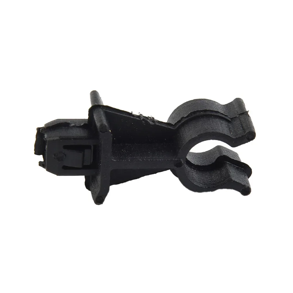 

1/10pcs Car Bonnet Hood Rod Holder Clip Black Clamps Interior Accessory For Nissan Dualis J10 Navara D40 Pathfinder 65722-EB300