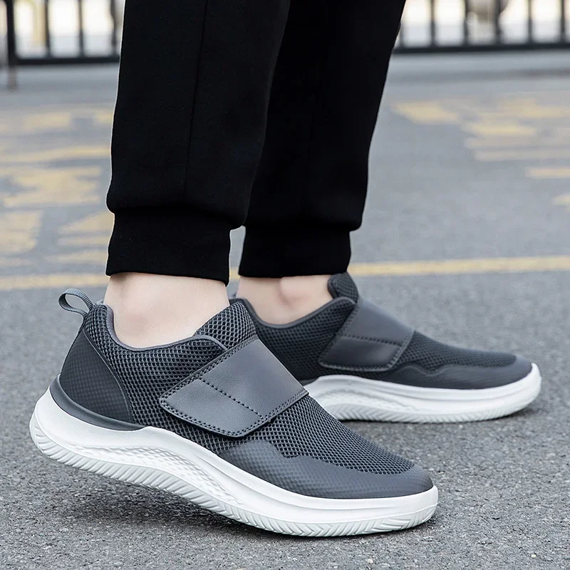 MenOrthopedicsWideFeetSwollenWalkingCasualShoesThumbEversionAdjustingSoftComfortableDiabeticManShoesBigSize-AliExpress322