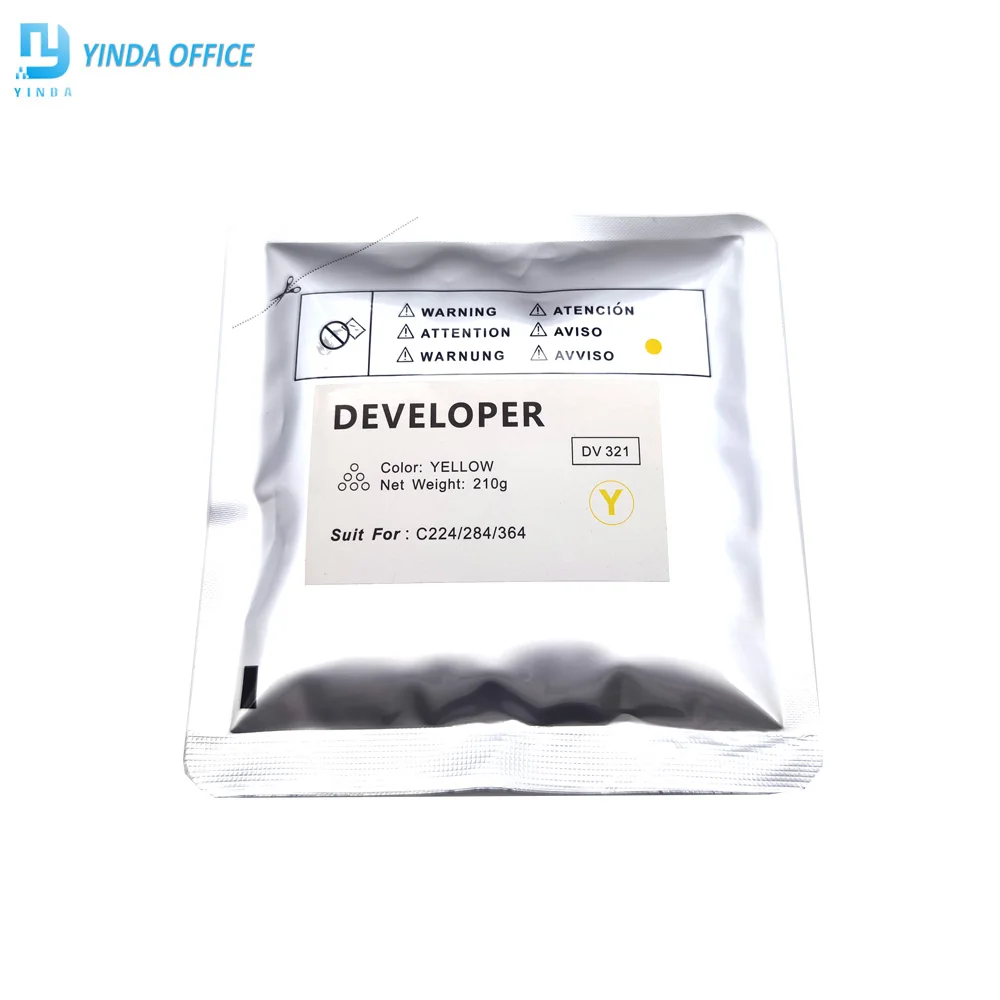 250g High Quality DV512 DV312 For Konica Minolta Bizhub BH C224 284 364 454 554 C284 C364 C454 C554 Powder Developer A2XN0KD