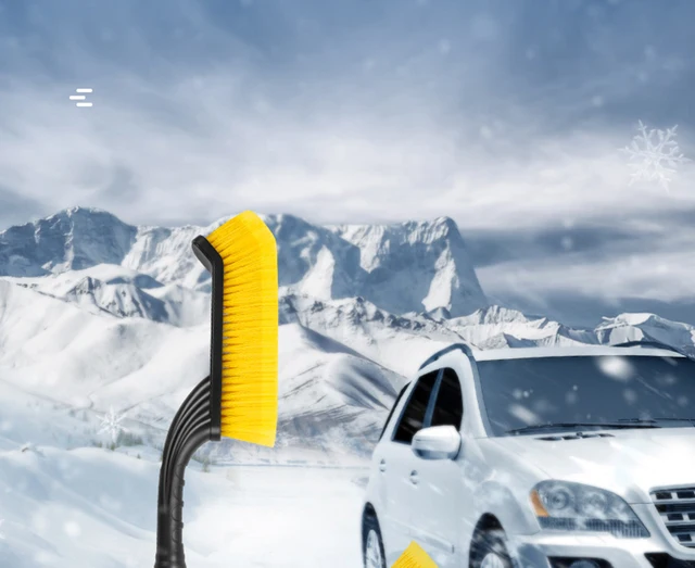 Winter Auto Windschutzscheibe Eis Schaber Glas Schnee Pinsel Erweiterbar  Schnee Remover Reiniger Werkzeug Besen Waschen Zubehör - AliExpress