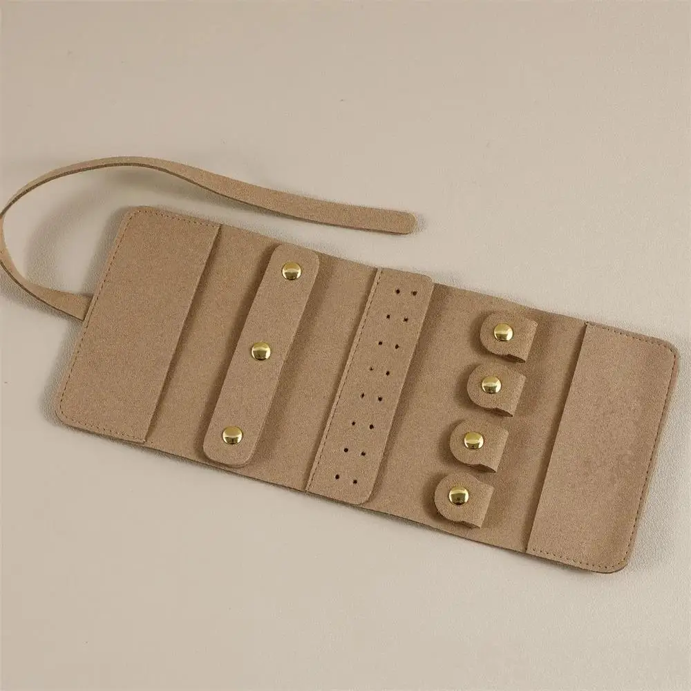 Organizer Da Viaggio Per Gioielli - Borsa Pieghevole Con Chiusura Magnetica Per Anelli, Orecchini, Ecc. - Foto 11