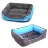 Large Pet Cat Dog Bed Square Plush Kennel Summer Washable Cat Mat Waterproof Mattress Pet Cushion Medium Large Dogs Pet Supplies 5