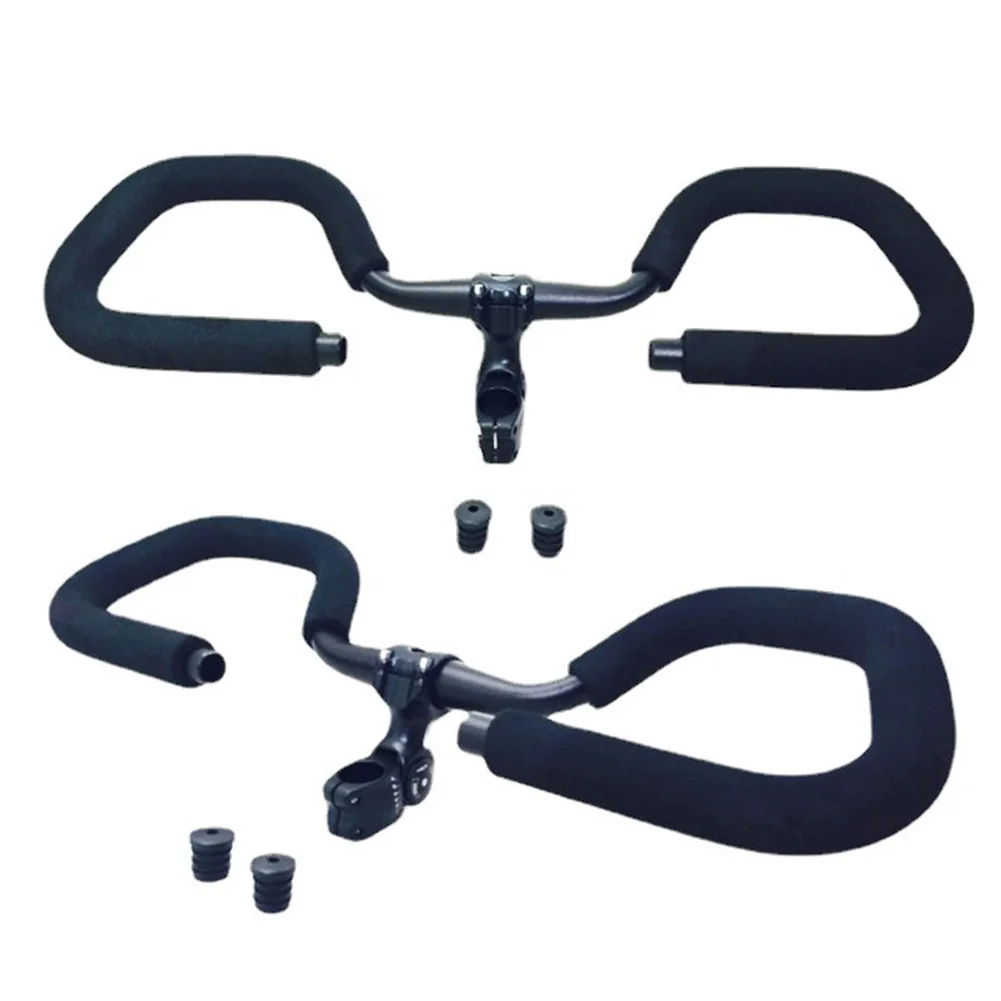 Bike Butterfly Handlebar 580 X25.4/31.8mm Black Handlebar For Touring Trekking Bike MTB Riser Road Bikes Cruisers