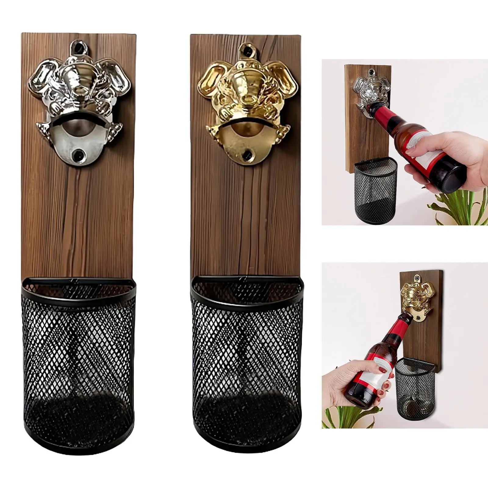 Magnetic Bottle Opener Decorative Kitchen Gadget Home Decor Wall Mounted Bottle Opener for Living Room Gift Bar Fridge Magnetic Bottle Opener Decorative Kitchen Gadget Home Decor Wall Mounted Bottle Opener for Living Room Gift Bar Fridge