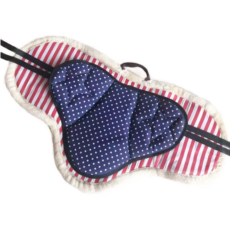 Wear-resistant Soft And Comfortable Saddle For Tourists Microfiber Leg Protectors Saddle Cushions Equestrian Horse Equipment
