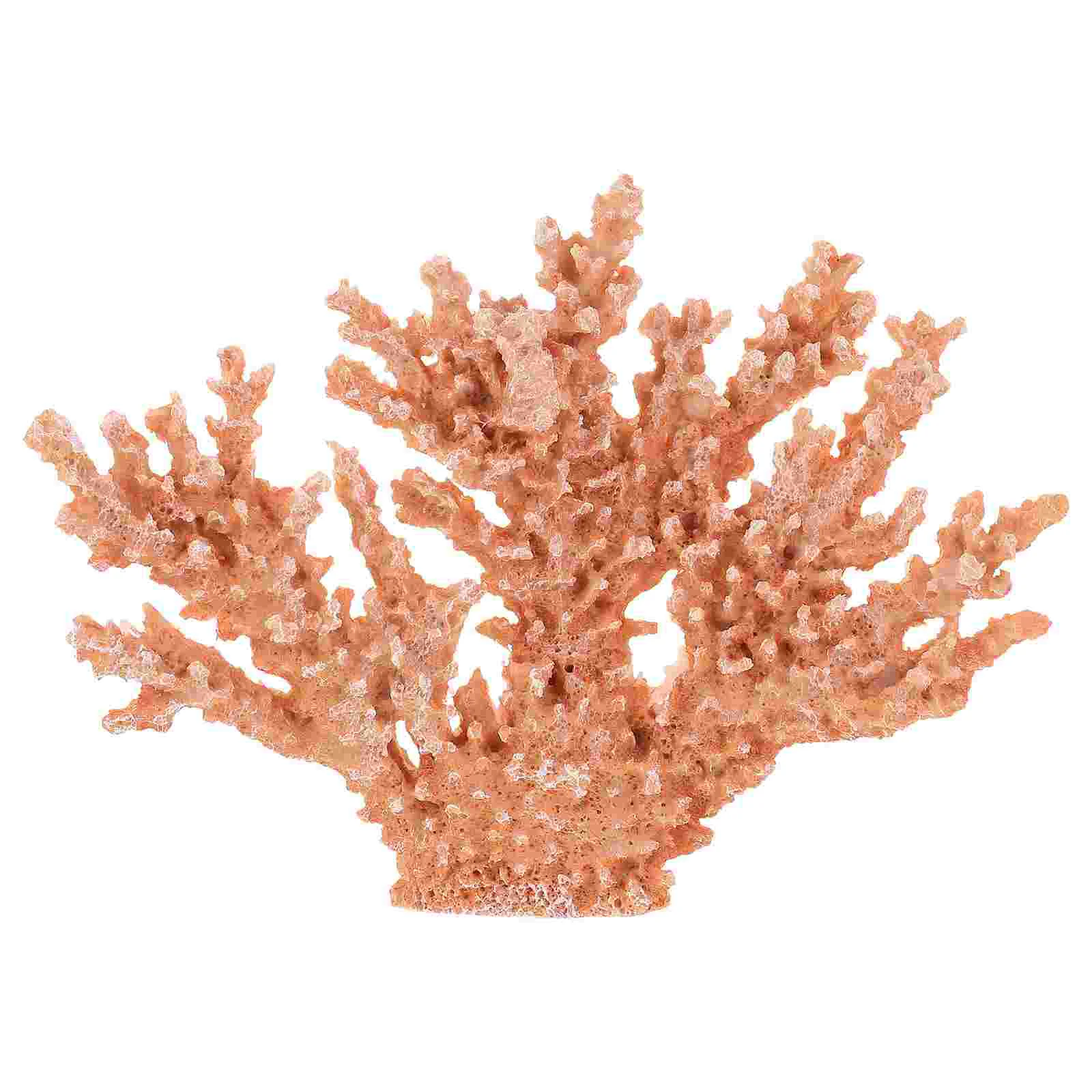 

Decor Coral Ornaments Desktop Figurine Household Tree Decorative Sculpture Home Accessory