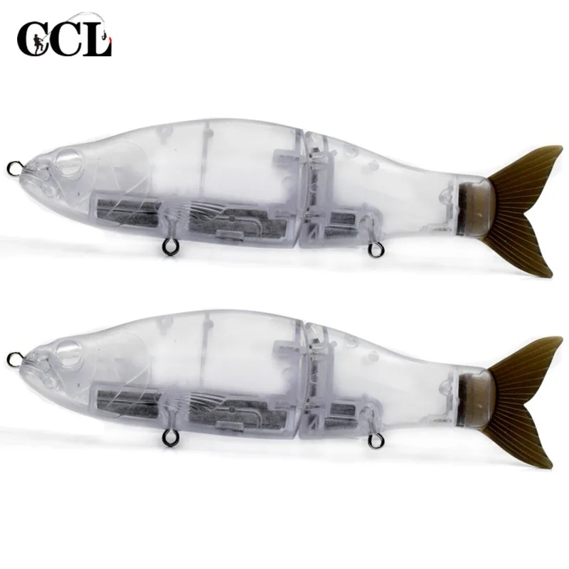 CCLTBA 165mm Hard Glide Shad Lure Swimbait Blank Lures Fishing Bait