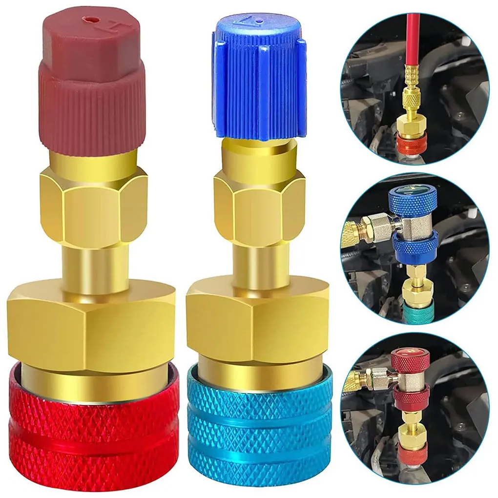 

Spool Remover - Practical Tool For Quick Fitting Installation Can Be Used For R134a To R1234yf Conversion Adapter Quick Set 2