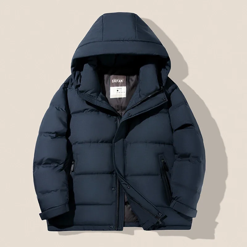 thumbnail image 1 of Chaqueta corta de plumón de pato 2024, ropa de diseñador con relleno ligero para hombre, chaqueta de invierno para hombre, abrigo informal para hombre, 1 of 5