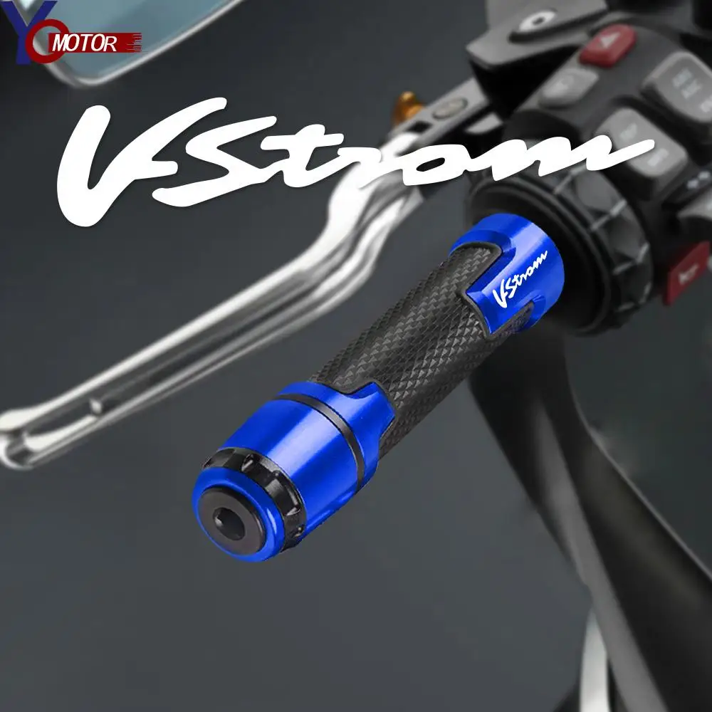 

For SUZUKI V-STROM DL1000 VSTROM 2002-2019 1050 XT 2021 2020 2019 2018 VSTROM Accessories Motorcycle Rubber Gel Handlebar Grip