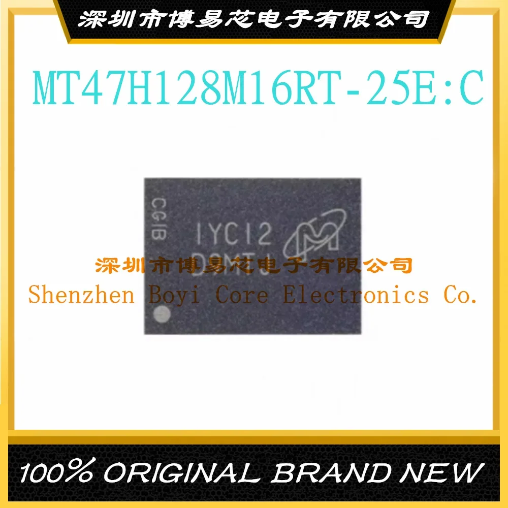 MT47H128M16RT-25E:C package BGA-84 new original genuine ic chip DDR SDRAM mt46v32m16p 5b j package tsop 66 new original genuine ic chip ddr sdram