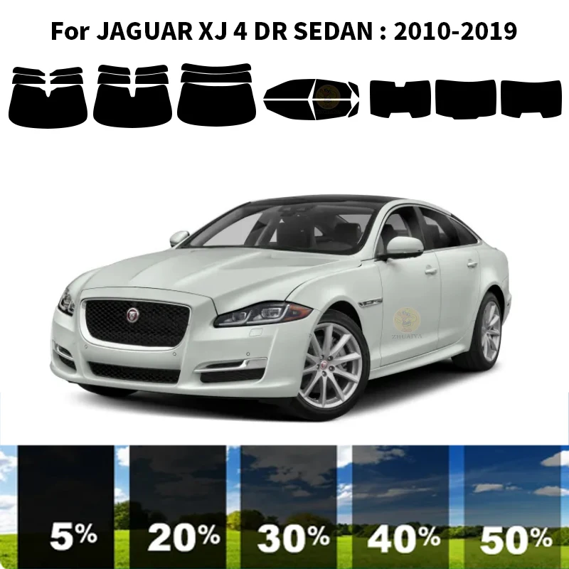

Precut nanoceramics car UV Window Tint Kit Automotive Window Film For JAGUAR XJ 4 DR SEDAN 2010-2019