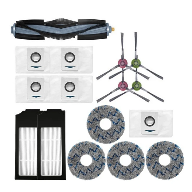 

1Set Parts Accessories For ECOVACS DEEBOT X1 Omni / X1 TURBO / X1 Plus / T10 Omni Robotic Vacuum Cleaner Accessories