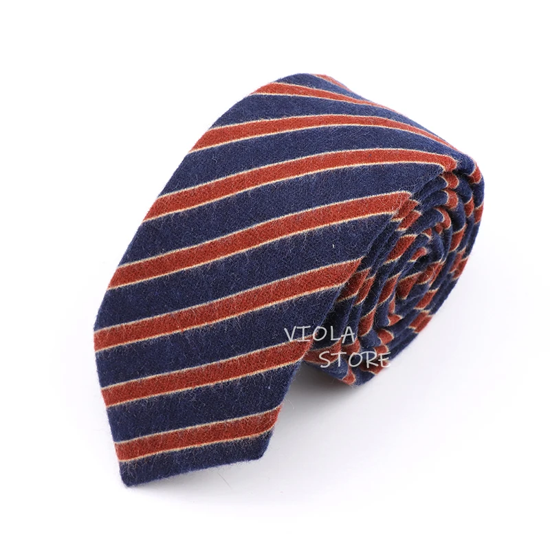 Neck Tie Vintage Floral Striped Cartoon 100% Cotton Tie 6cm Skinny Men Fashion Green Navy Black Wedding Party Suit Cravat Gift Accessory