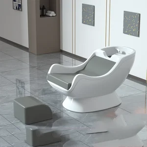 Water Circulation Shampoo Chair Ergonomics Shower Head Hair Salon Equipments Chair Luxury Shampouineuse Salon Furniture MQ50XF