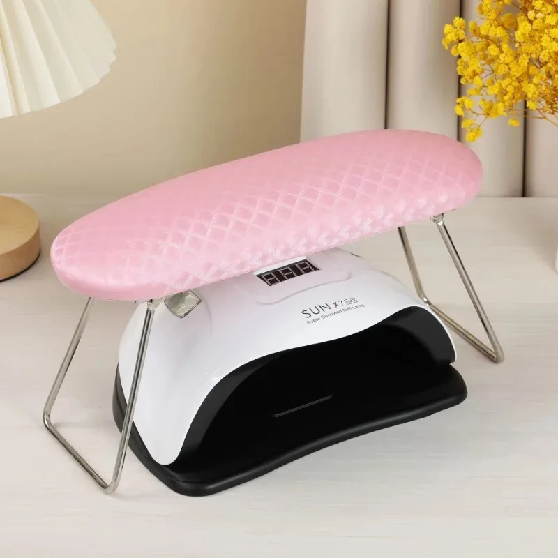 Waterproof Leather Hand Pillow Arm Rest Cushion Soft Washable Pillow Stand Nail Art Wrist Support Pad for Manicure Nail Art nail art hand pillow nail arm rest nail hand rest nail art tool