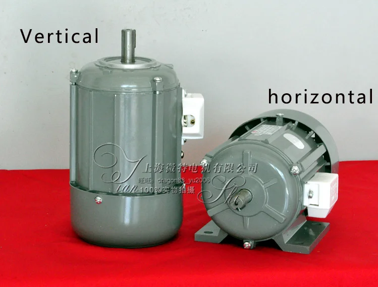 JW5624 3 상 비동기 모터, 100% 구리 와이어, 380V, 120W, 0.5A, 1400RPM