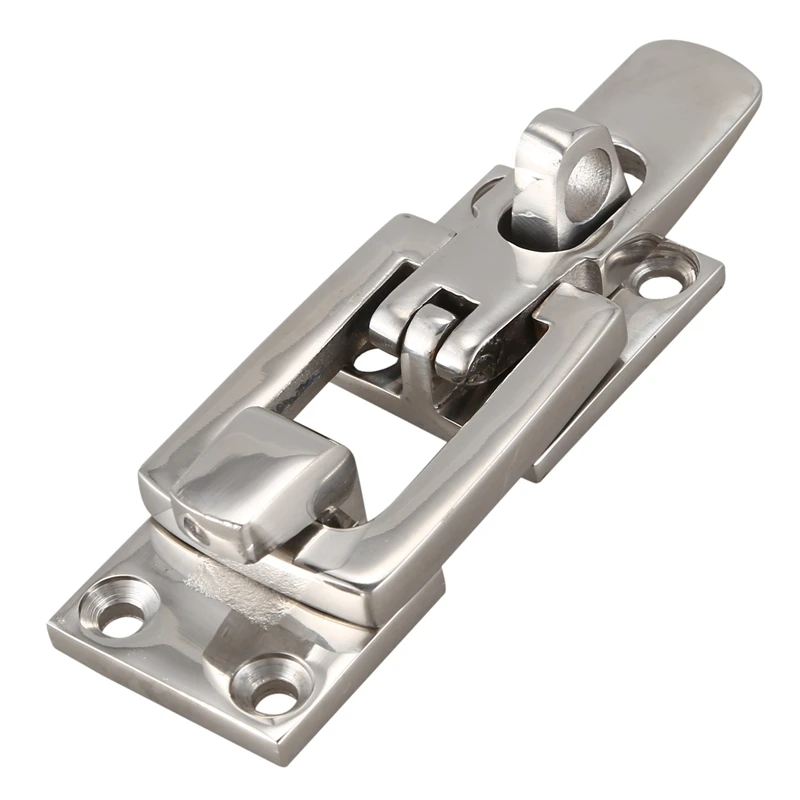 316StainlessSteelMarineBoatDoorLockLatchCatchAntiRattleFastenerClamp70MmMarine